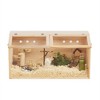 FURNIinspire Pet Crates and Houses, Hamster Cage Chewproof, Openable Top with Panel, Brown, 31.5"*16.02"*15.84" - 3 of 4