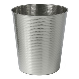happimess Remi Modern Classic Textured Steel 2-Gallon Wastebasket - 1 of 4