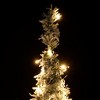 vidaXL Artificial Christmas Tree Pop-up Flocked Snow 200 LEDs 82.7" - 3 of 4