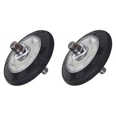 Nispira Dryer Drum Roller Assembly Compatible With LG Kenmore 4581EL2002C, 2 Rollers
