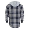 Gioberti Men's Removable Hoodie Plaid Checkered Flannel Shirt - 2 of 4