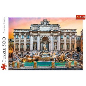 Trefl Fontanna di Trevi Rome Jigsaw Puzzle - 500pc - 1 of 3