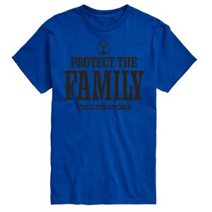 Men's - Yellowstone - We Are Family Y Brand Short Sleeve Graphic T-Shirt - 1 of 4
