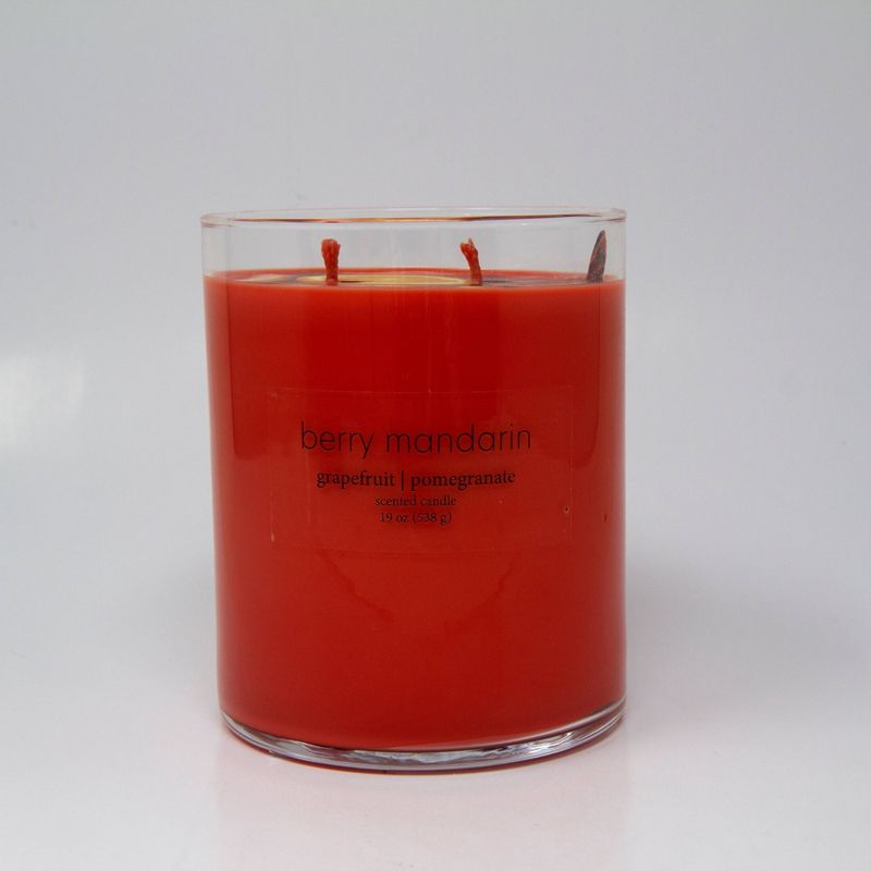 Glass Jar 2-Wick Berry Mandarin Candle - Room Essentials™, 2 of 5