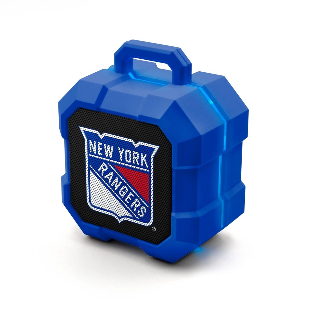 NHL New York Rangers LED Shock Box Speaker 