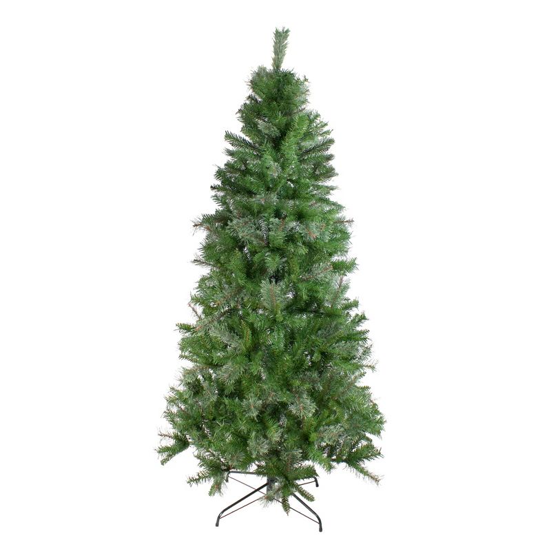 Northlight 6.5' Medium Mixed Cashmere Pine Artificial Christmas Tree - Unlit, 1 of 6
