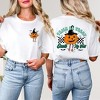 Simply Sage Market Women's Smell My Feet Pumpkin Front and Back Short Sleeve Graphic Tee - 2 of 4