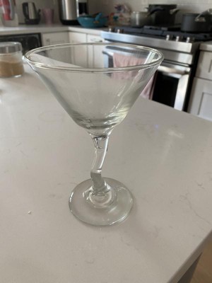 Stemmed Martini Glass - Zig Zag From Tamara Childs Collection