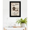 "Tea Time is Friend's Time" By Trendy Decor 4U, Ready to Hang Framed Print, Black Frame - 2 of 4