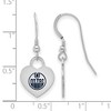 Black Bow Jewelry Sterling Silver  NHL Dangle Earrings - 2 of 4