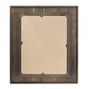 26.6" x 24" Rectangle Natural Wood Plank Mirror Brown - Stonebriar Collection: Stylish Rustic Frame, Easy Wall Mount - 4 of 4