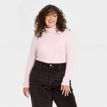 Women's Long Sleeve Mock Turtleneck T-Shirt - Universal Thread™