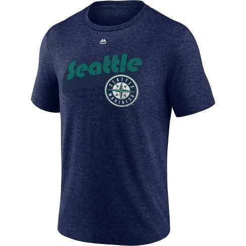 Mlb Seattle Mariners Men's Long Sleeve Core T-shirt : Target