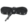 INSPIRE CHIC Reflective Stars Colorful Cool Flat Shoe Laces for Athletic Running Sneakers 2 Pairs - 2 of 4