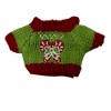 Festive Candy Cane Holiday Sweater for 17.5 Labubu Dolls - 4 of 4