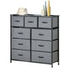 NicBex 5-Drawer Dresser with Fabric Drawers Closet Organizers and Storage with Steel Frame and Wooden Top for Bedroom, Living Room, Office - 2 of 4