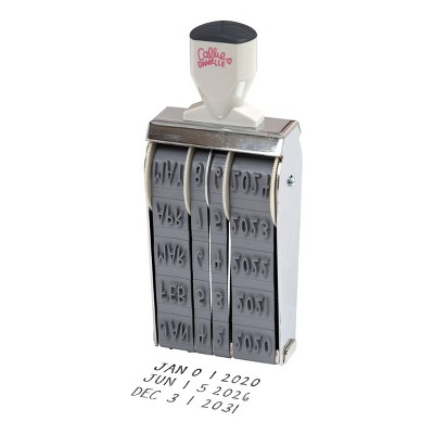 Rubber stamp - Month numbers, horizontal for 0.5 grid, perpetual calendar  stamp, month stamp, date stamp