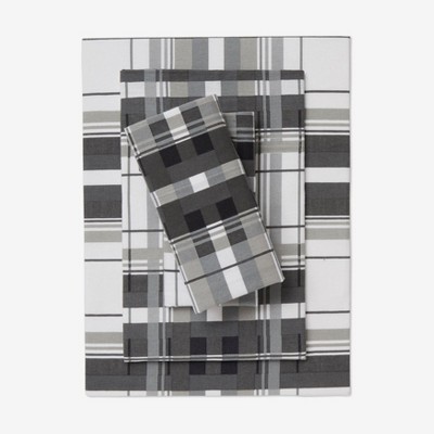 BrylaneHome Cotton Flannel Print Sheet Set