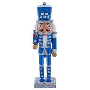 Kurt Adler 10-Inch Budweiser Bud Light Nutcracker - 1 of 4