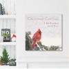 Courtside Market Christmas Cardinal 16x16 Gallery-Wrapped Canvas - 2 of 4