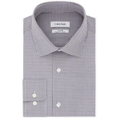 Calvin Klein Mens Steel Classic Button Down Dress Shirt