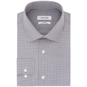 Calvin Klein Mens Steel Classic Button Down Dress Shirt - 1 of 1