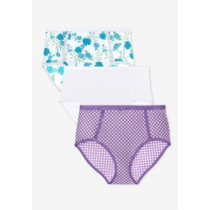 Catherines Full Coverage Microfiber Panty 3-Pack - 1 of 3