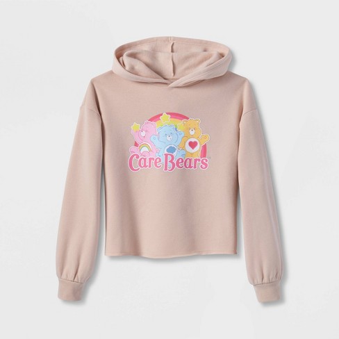 Girls' Care Bears Hoodie - Art Class™ Tan Xl : Target