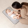 Portable Diaper Changing Pads for Newborn Girl & boy, Compact by Comfy Cubs - 2 of 4