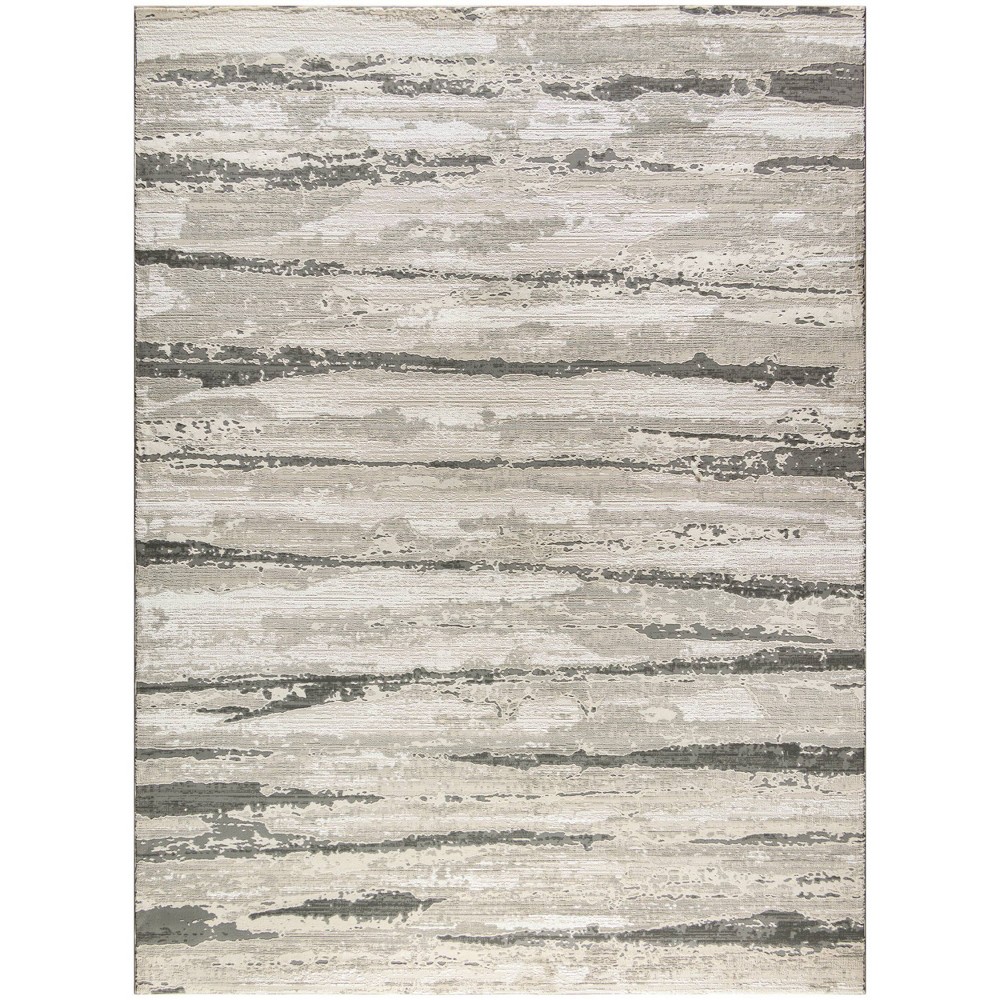 Photos - Area Rug Nourison 7'10"x9'10" Modern Striped Sustainable Woven  with Lines 