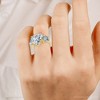 Pompeii3 Certified 5Ct Heart Shape Diamond Engagement Ring 14k Gold or Platinum Lab Created - Size 7 - 4 of 4
