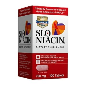 Slo-Niacin 750mg Dietary Supplement - 100 Tablets - 1 of 3