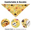 Yescom 2Pcs Pirate Life Size Skeleton Poseable 5.4Ft with Fall Dog Bandana for Halloween Decorations 2025 Orange - 4 of 4