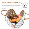Women's Fashionable Insulated Lunch Bag with Leather Handle, Kids  Leakproof Lunch Cooler Tote, Reusable Lunch Box - Tirrinia - 2 of 4