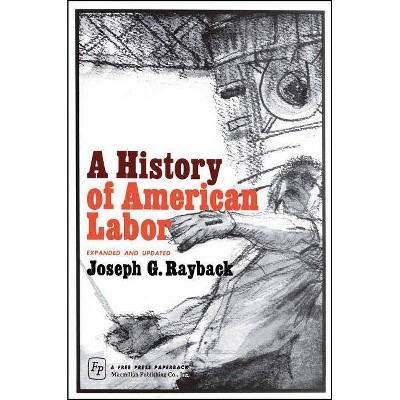  History of American Labor - by  Joseph G Rayback (Paperback) 