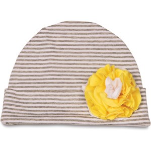 Pavilion Gift Company - Sunshine - Flower Hat 12-36 Months - Hats - 1 of 4