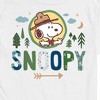 Men's - Peanuts - Ranger Snoopy Short Sleeve Graphic T-Shirt - 2 of 4