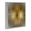 Stupell Industries Art Deco Abstract Sunburst Lines Polka Dots Black Framed Giclee - 3 of 4
