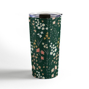 Emanuela Carratoni Meadow Flowers Theme Travel Mug 20 oz Stainless Steel Travel Mug - Deny Designs - 1 of 4