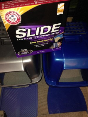 target slide cat litter