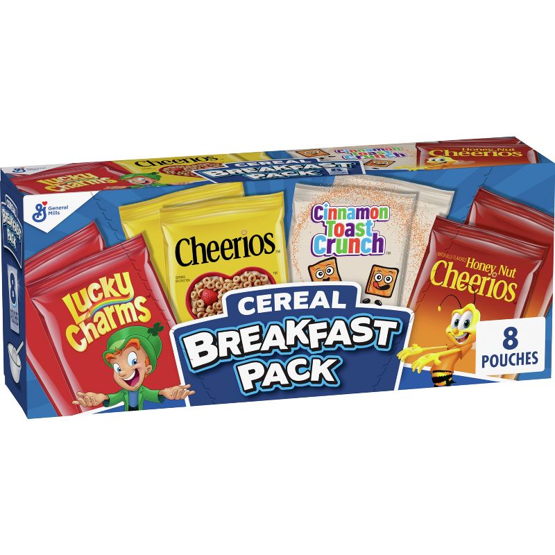 Breakfast Pack Cereal - 9.14oz - General Mills, 1 of 11