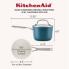 KitchenAid 2qt Hard-Anodized Ceramic Induction Sauce Pan with Lid - 2 of 4