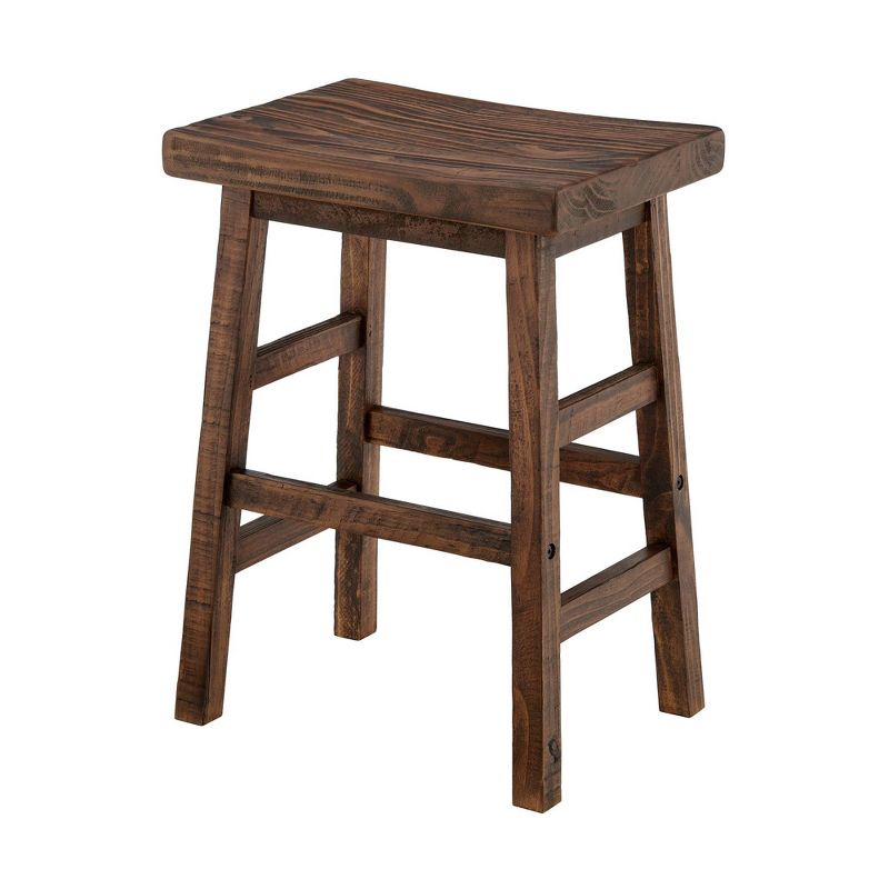 26&#34; Counter Height Barstool Hardwood Brown - Alaterre Furniture, 1 of 9