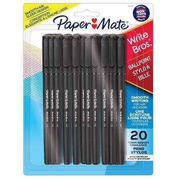 Papermate Inkjoy 100 Capped Ballpoint Pen - Medium - Assorted Colours  (Blister of 10), 1956751