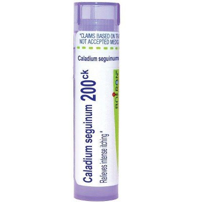 Caladium Seguinum 200CK by Boiron Homeopathic Single Medicine For First Aid  -  80 Pellet