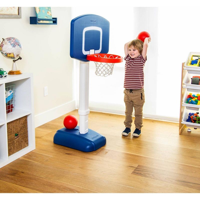 GoSports Kids&#39; Tot Shot Modern Basketball Toy Hoop Set - 3pc, 3 of 7