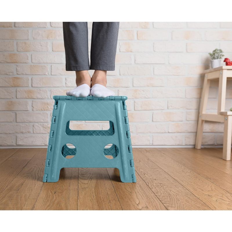 Lexi Home Folding Step Stool with Handle, 4 of 5