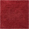 Unique Loom Davos Shag Solid Indoor Woven Area Rug - 2 of 4