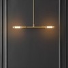 Vasei 2 Light 34" Pendant - PND4179 - Brass/Clear - Safavieh - 4 of 4