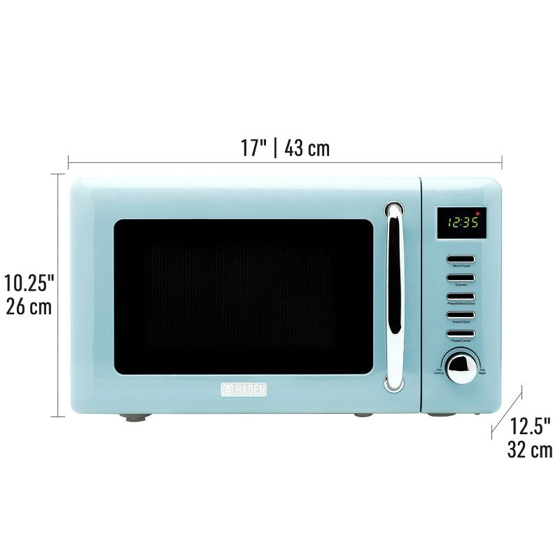 Haden Heritage 700W 0.7 cu ft Countertop Microwave Oven, 6 of 11